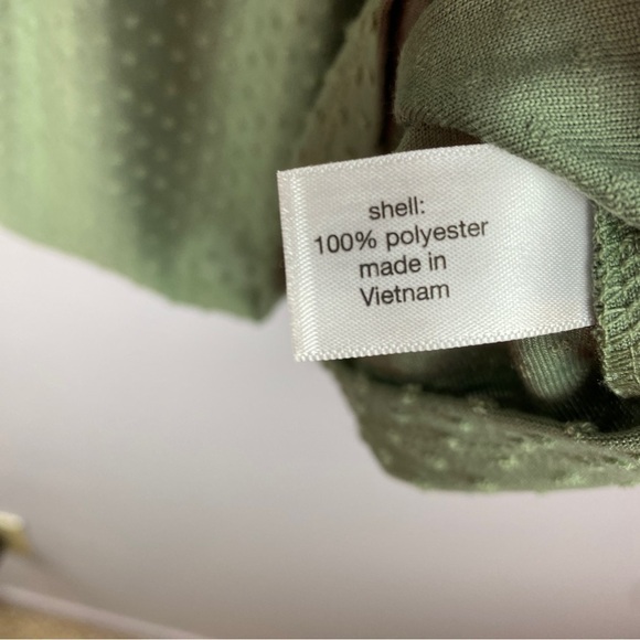 LANE Bryant Sea Spray Swing Flutter-Sleeve Clip Dot Babydoll Top Size 14/16 - Picture 9 of 13